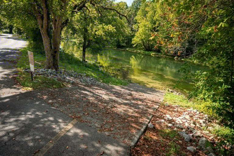 Big Springs Boat Ramp on the South Holston River