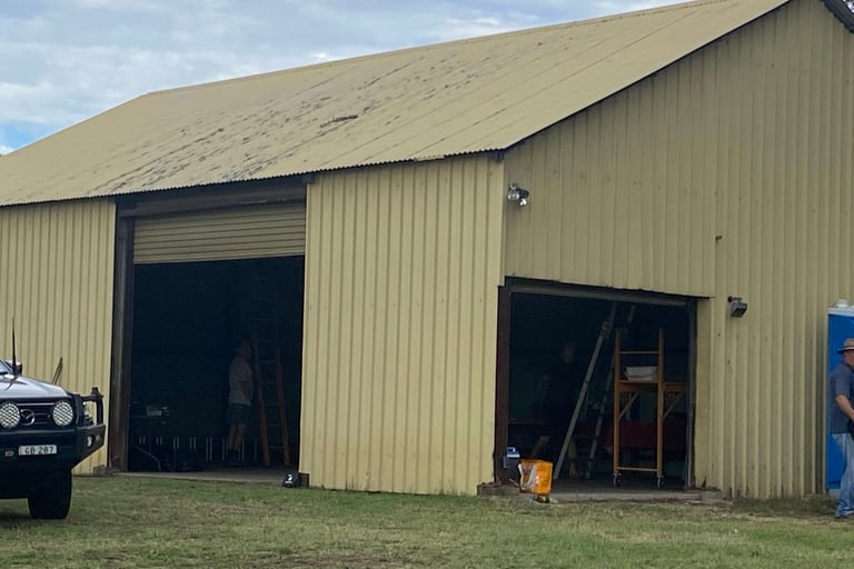 Renovation of thr Food Bank begins