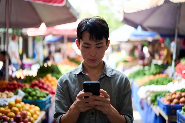 Uso real: telas de alta visibilidade sob o sol brasileiro.