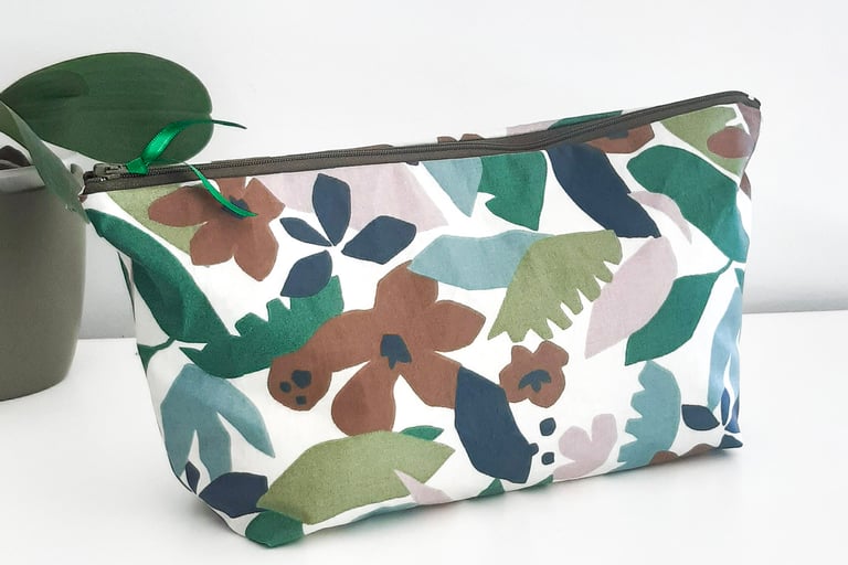 grande trousse de toilette de voyage JUNGLE