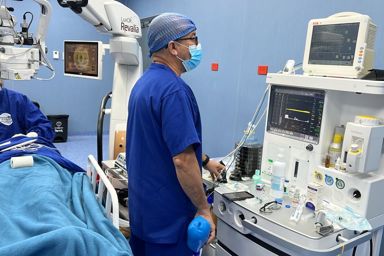 Quirófanos de Oftalmología Inteligentes en Guayaquil