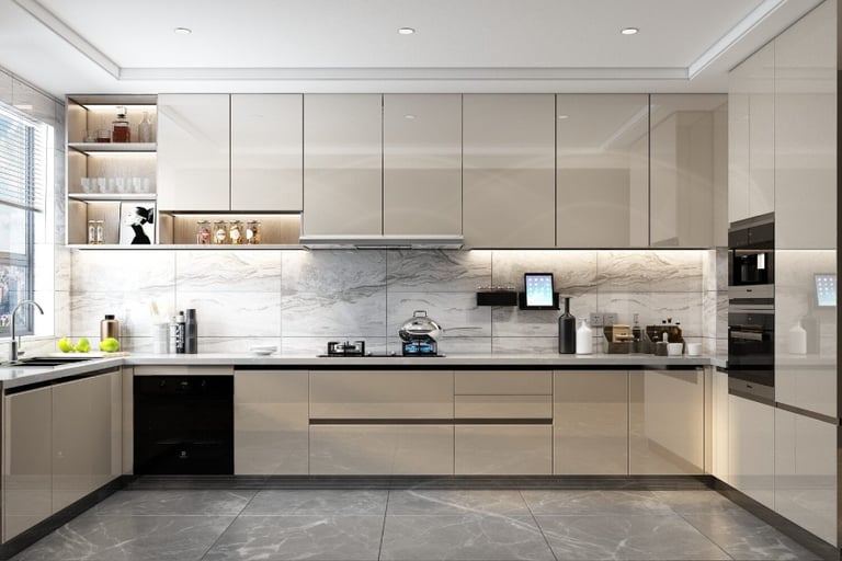 luxury modular kitchen design Patna