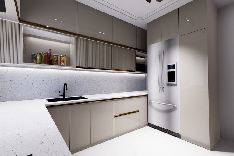 custom kitchen cabinet design Patna