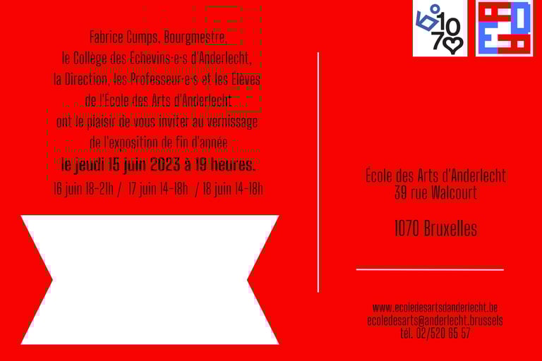 Exposition de fin d'année à l'académie des arts