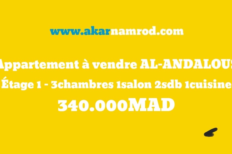 Appartement mohammedia akar namrod