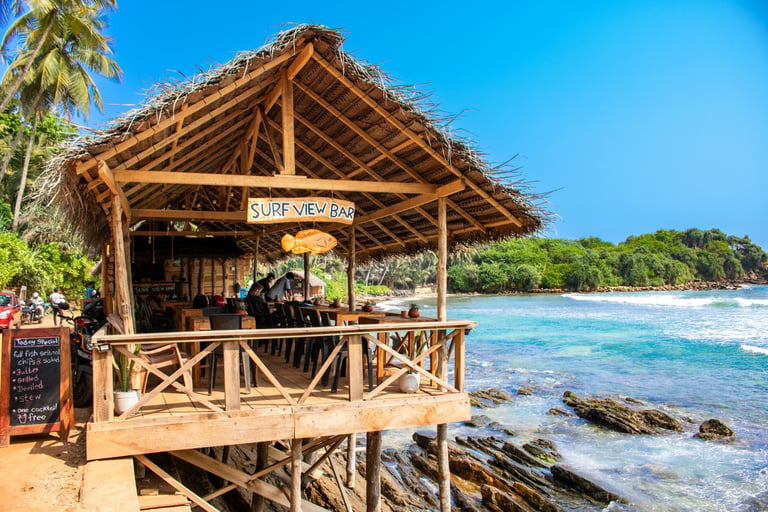 Côté su du Sri Lanka