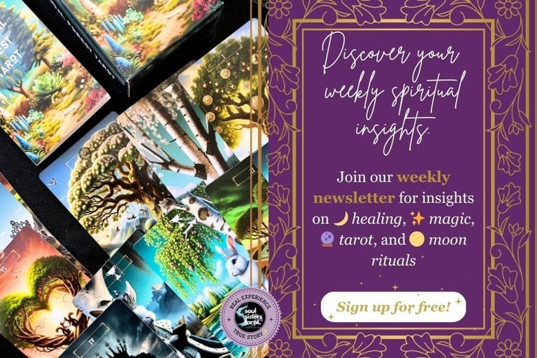 Soul Sisters Tarot Weekly Newsletter