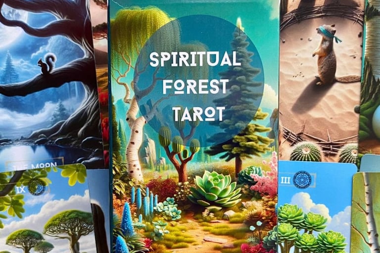 Spiritual Forest Tarot Deck Soul Sisters Tarot
