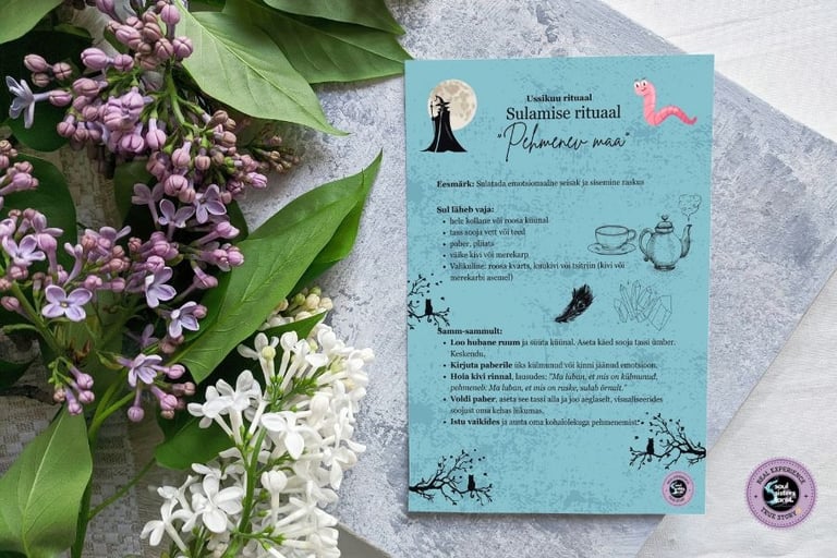 Ussikuu rituaal Soul Sisters Tarot