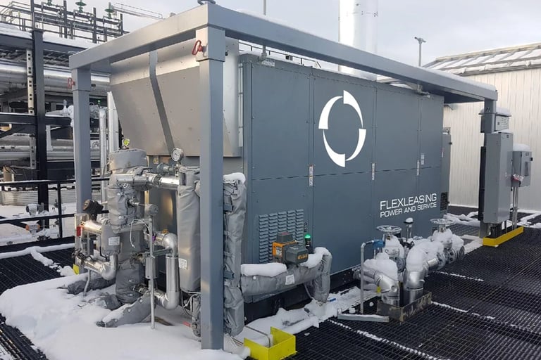 Microturbina FlexEnergy GT333 - Oil&Gas