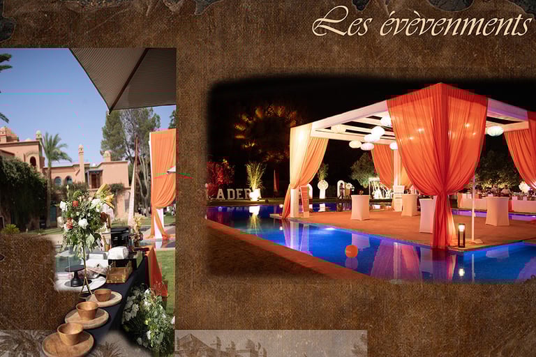 villa Mansourya - location - evenement - mariage anniversaire seminaire