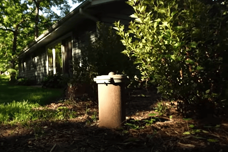 Image of the well pump head casing