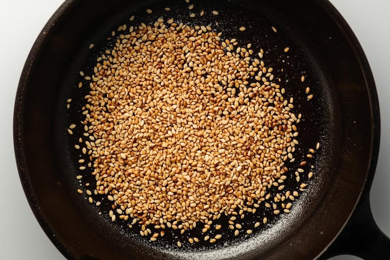 Roasted sesame seeds