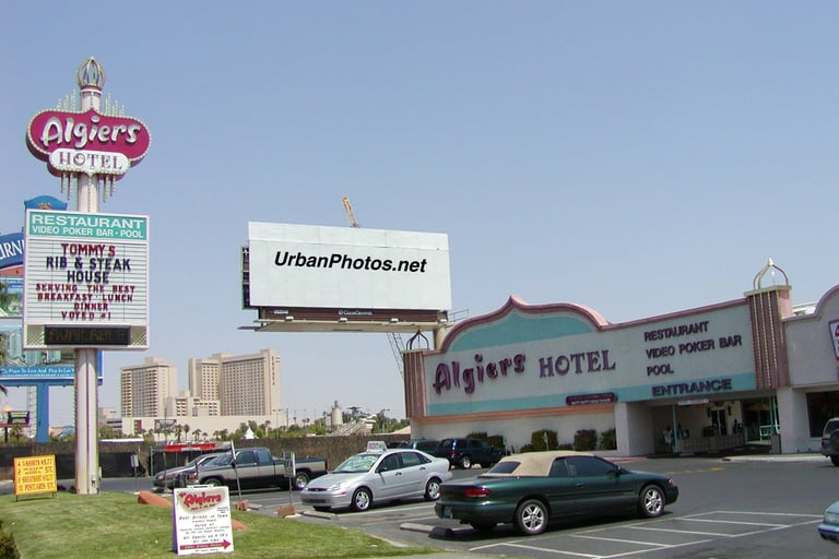 The Algiers Hotel Las Vegas around 2000