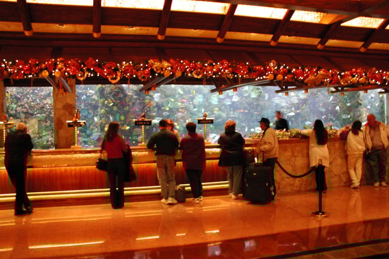 Mirage Las Vegas check in desk