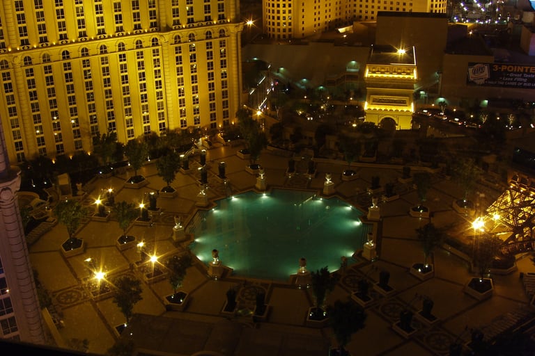 Paris Las Vegas pool
