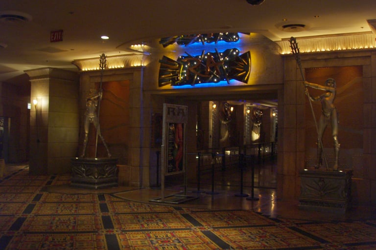 RA nightclub in Luxor Las Vegas