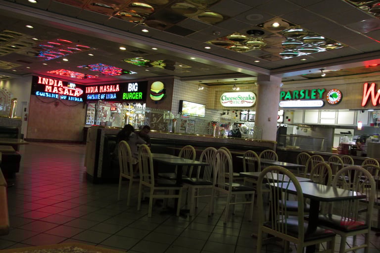 Riviera Las Vegas food court in 2014