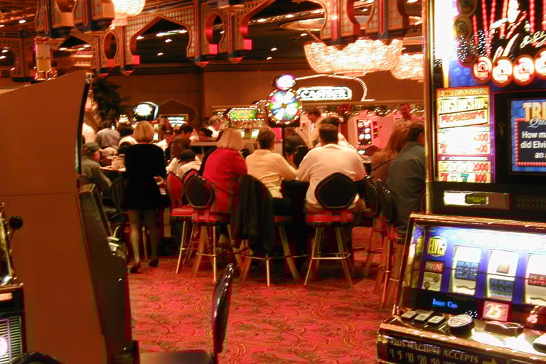 Sahara Las Vegas casino around 1992