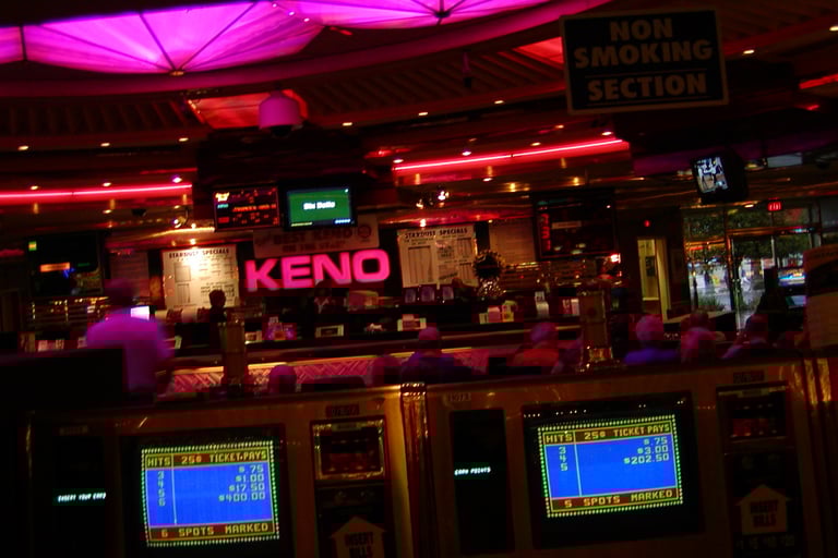 Stardust Las Vegas keno lounge