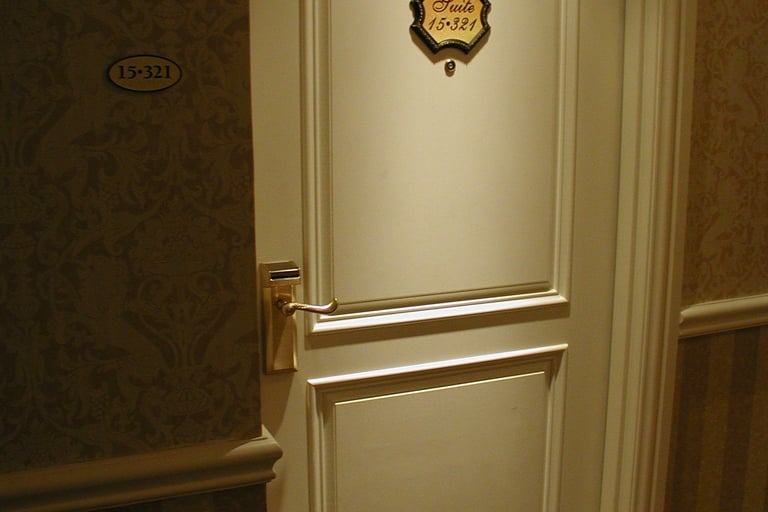 Venetian Las Vegas Suite 15321 door