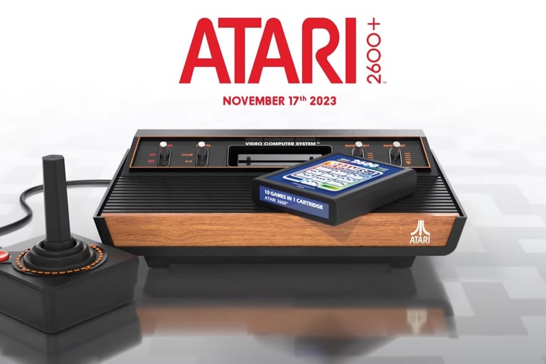 The Atari 2600+...cartridges only