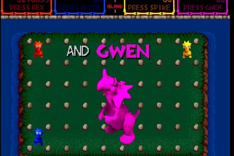 Trog Arcade - Gwen the Dino