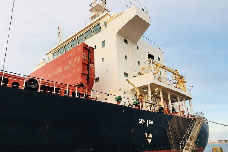 Bulk carrier condition survey at the Port of Baltimore