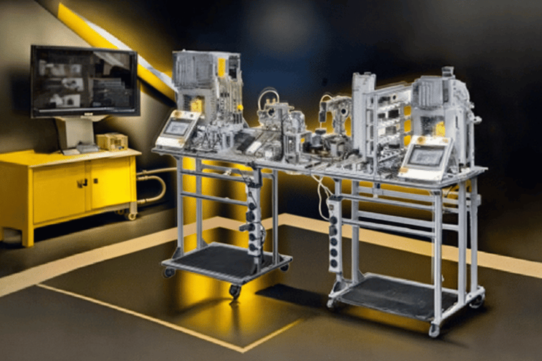 a training equipment in a lab