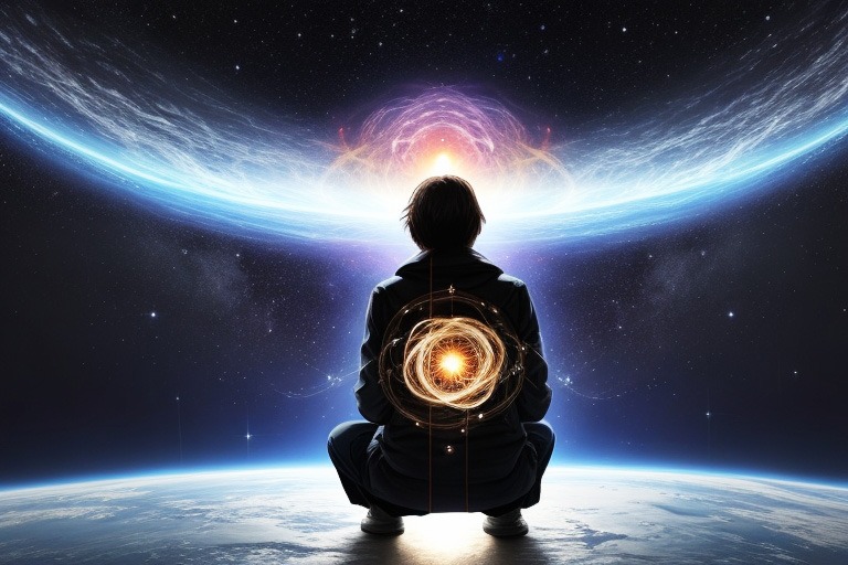 una persona siente la unidad perfecta y eterna con el universo