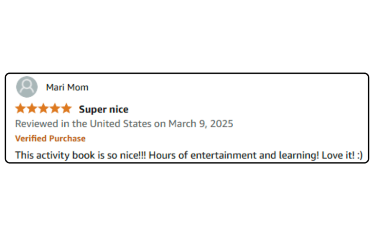 United States Amazon Review #1