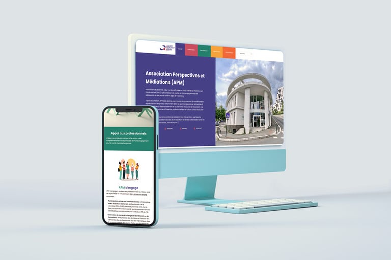 Conception de site web WordPress pour APM Écoute Jeunes à Bagneux