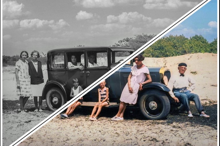 Colorize Black and White Photos - Photo Restoration