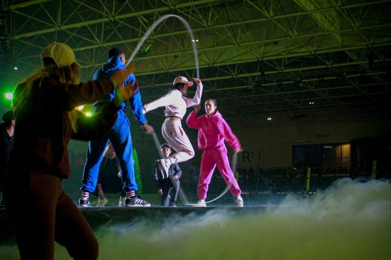 Histoire : Double Dutch artistique — scène locale en Normandie