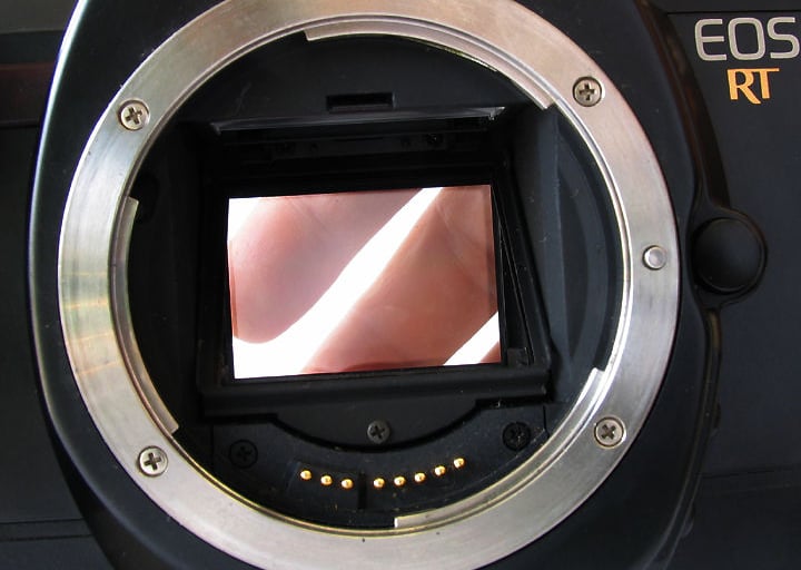 Pellicle mirror of the Canon EOS RT