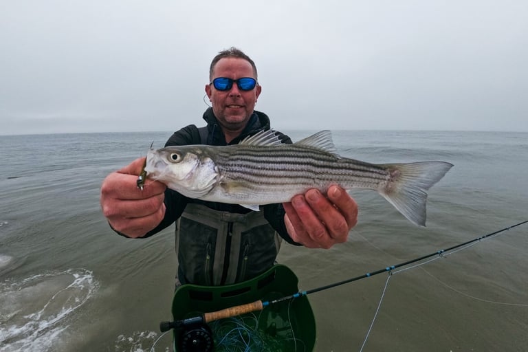 Al with a small striper