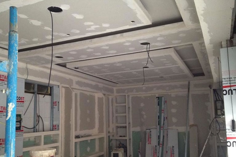 cloison doublage faux plafond Ba13 maroc