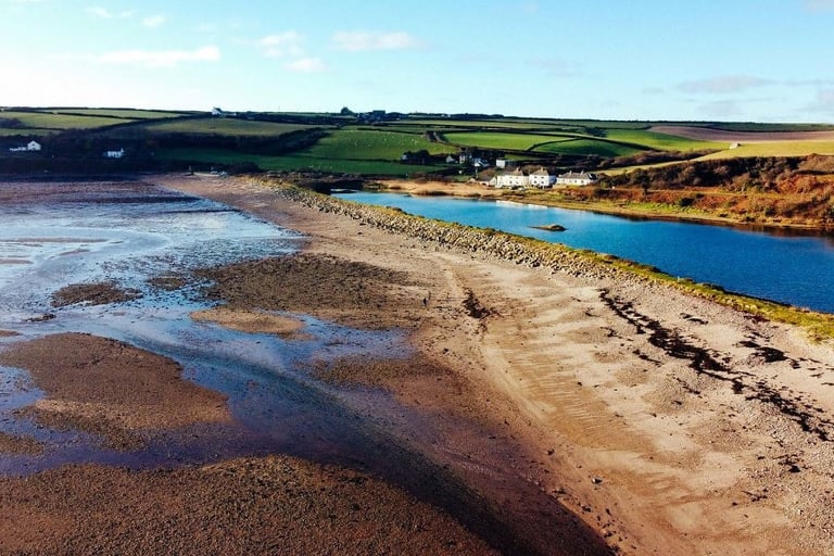 The Gann, near Dale kilns, Dale Pembrokeshire