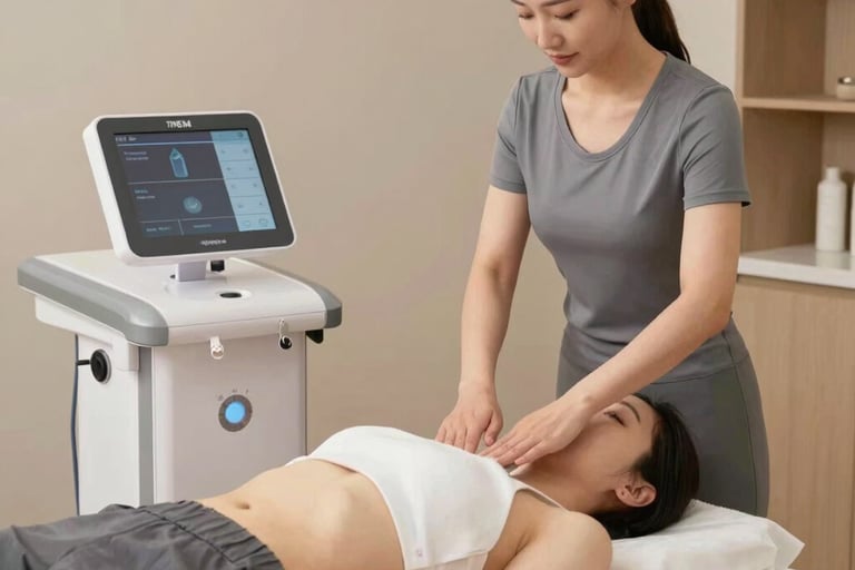 Bodyshaping Muskelaufbau Behandlung
