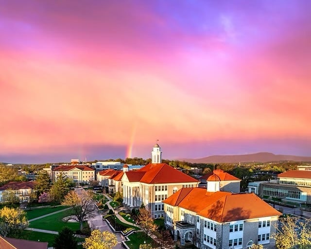 A picture of JMU's Campus
