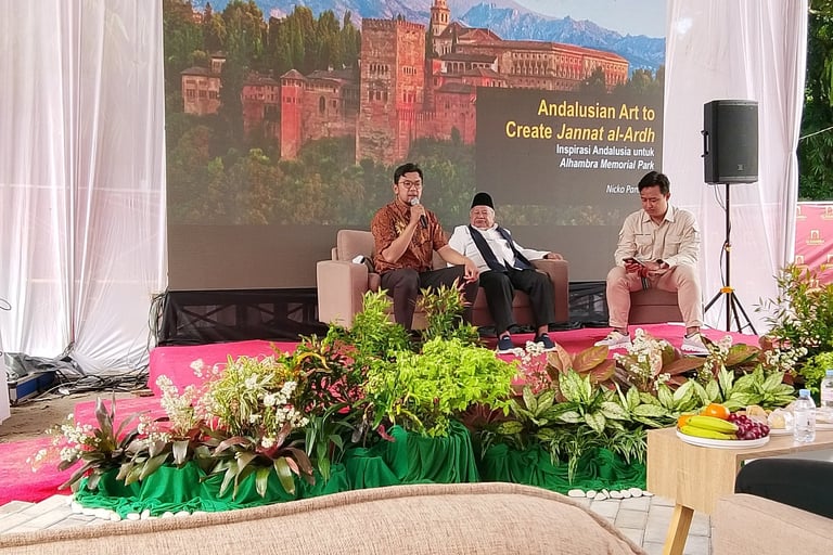 Acara Pembukaan Area Lahan Alhambra Bogor