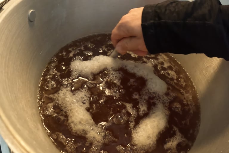 simmering wild bird seed to get perfect hydration for grain spawn gourmet