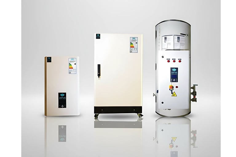 Lotus Plasma Therme Modelle E, V und S – elektrische Heizsysteme für Heizung und Warmwasser