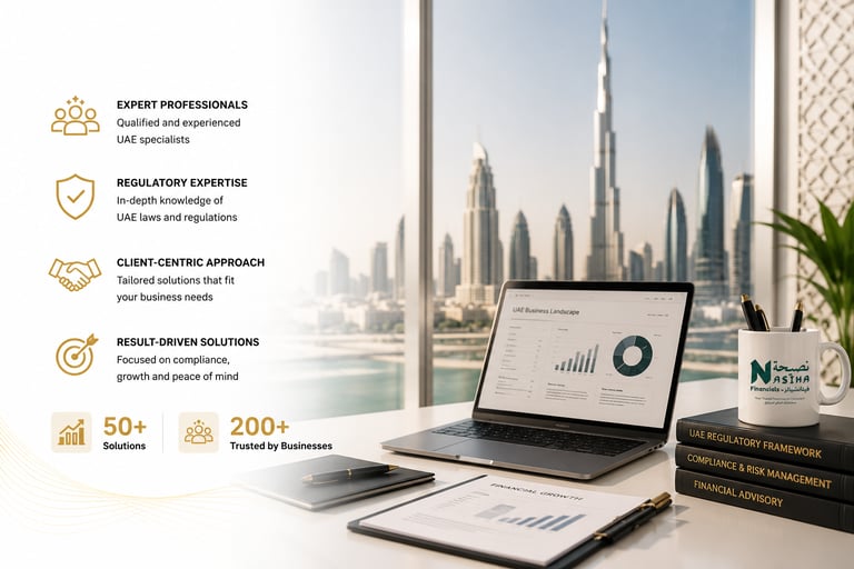 Accounting Services in UAE by Nasiha Financials
