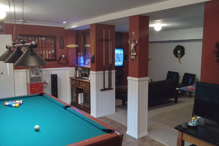 The "Man Cave" Entertainment Center