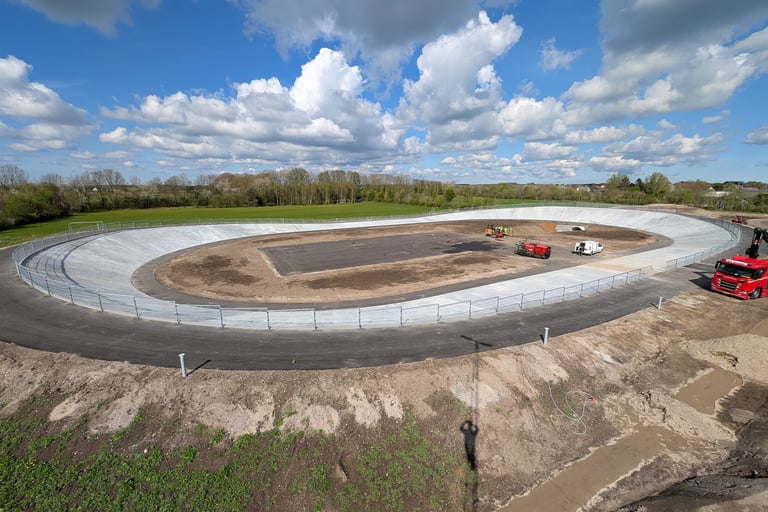 Velodrome race track Hobro