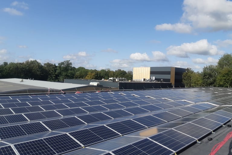 installatie in Sassenheim, Gemeente Teylingen en de Bollenstreek