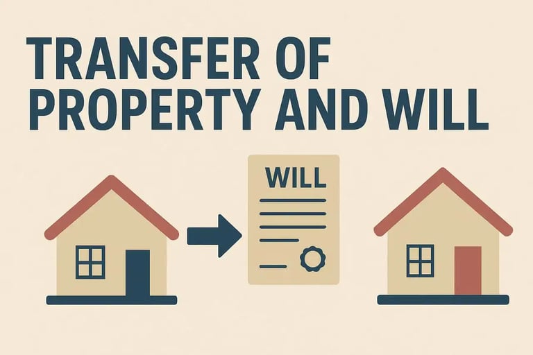 Transfer of Property and Will Explained