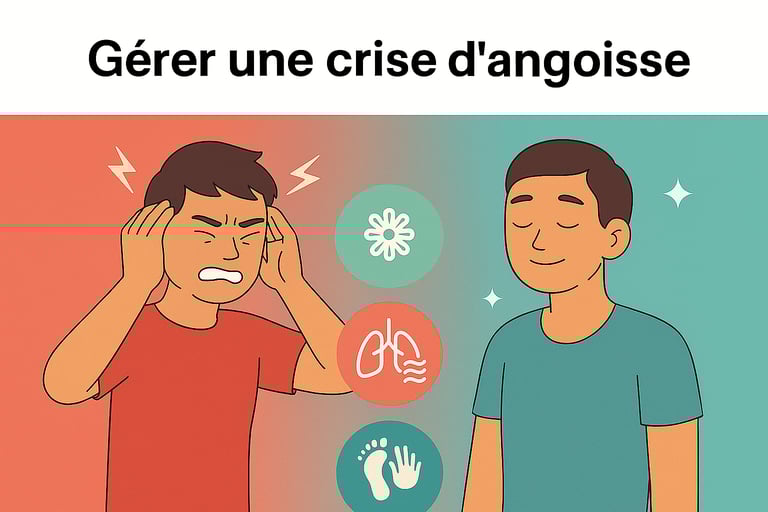gérer une crise d'angoisse recherche santé