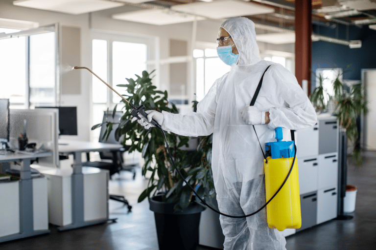 Expert Cleanmax team ensuring hygienic, safe, and spotless spaces.